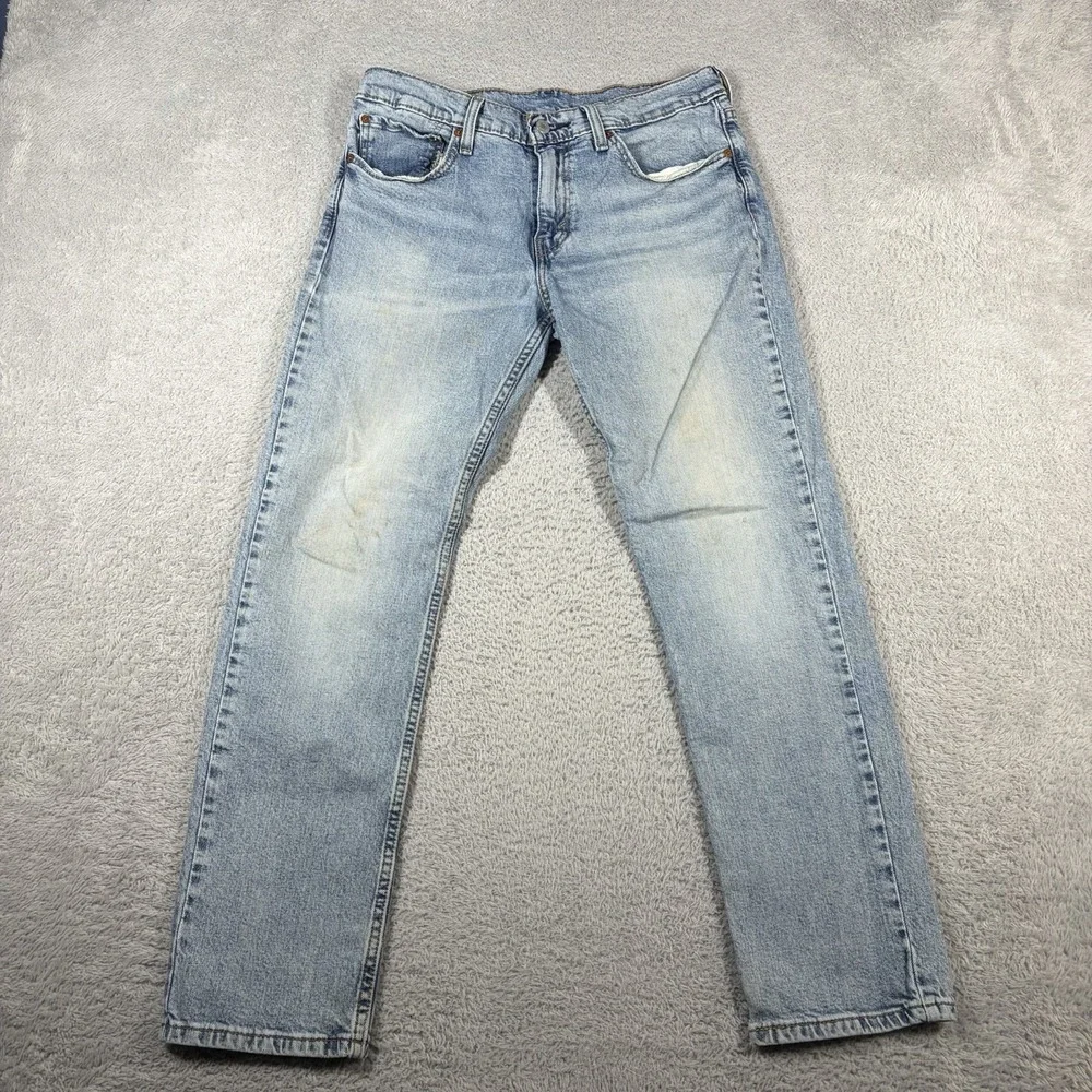 Levi's 511 Slim Fit Jeans Mens 32x30 Light Wash Blue Stretch Denim 04511-5236